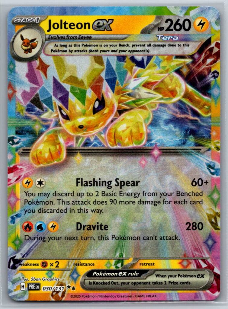 Jolteon ex - 030/131 (Holofoil - NM)