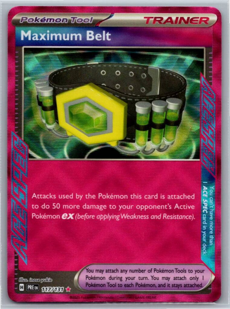 Maximum Belt (Holofoil - NM)