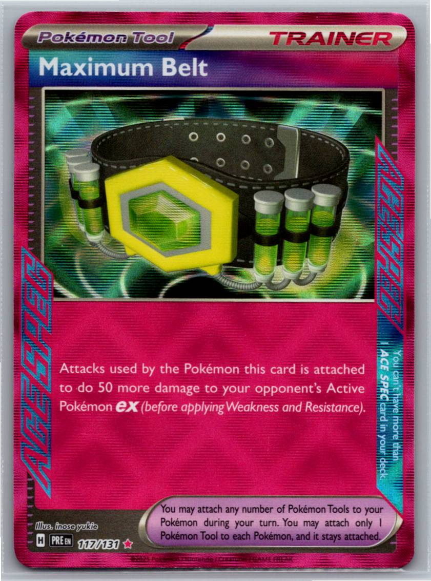 Maximum Belt (Holofoil - NM)