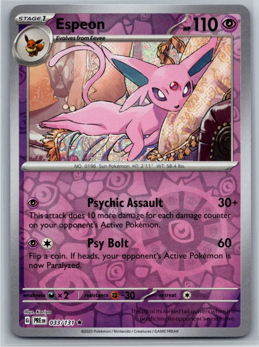 Espeon (Reverse Holofoil - NM)