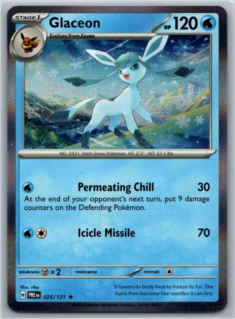 Glaceon (Holofoil - NM)