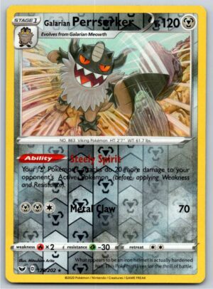 Galarian Perrserker (Reverse Holofoil - NM)