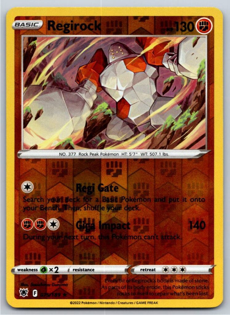Regirock (Reverse Holofoil - NM)
