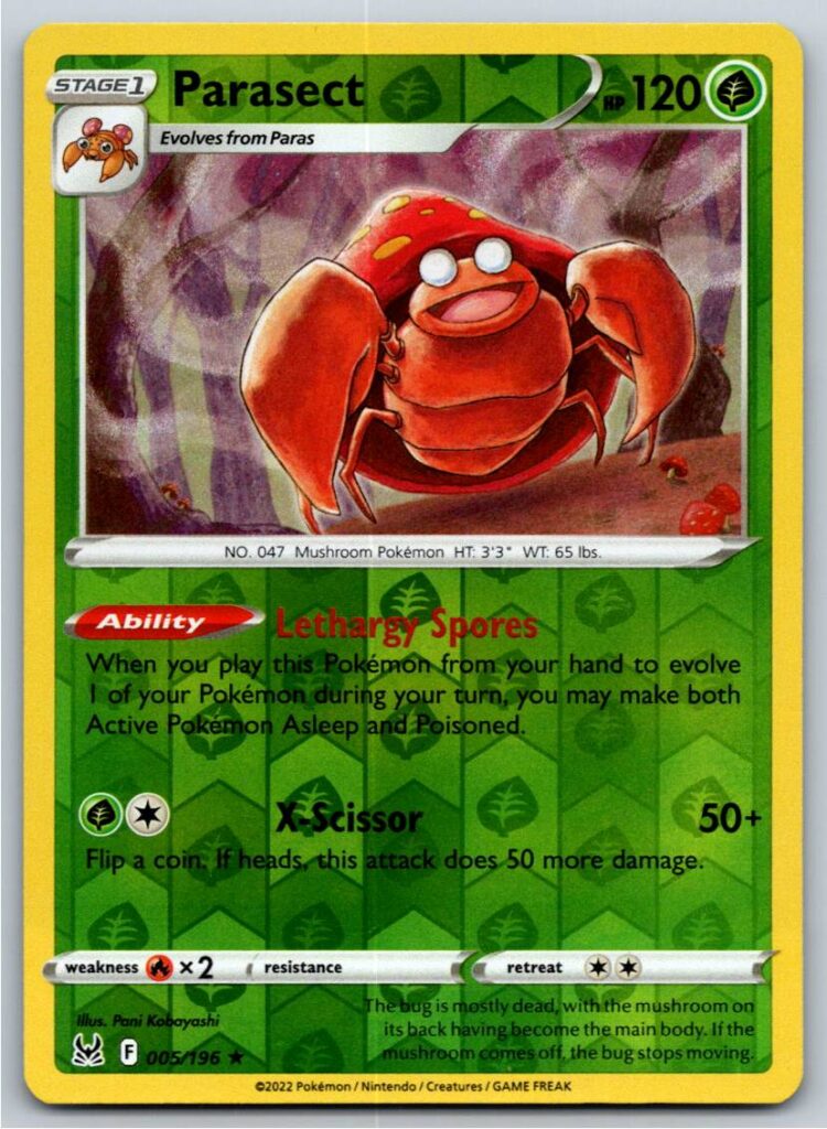 Parasect (Reverse Holofoil - NM)