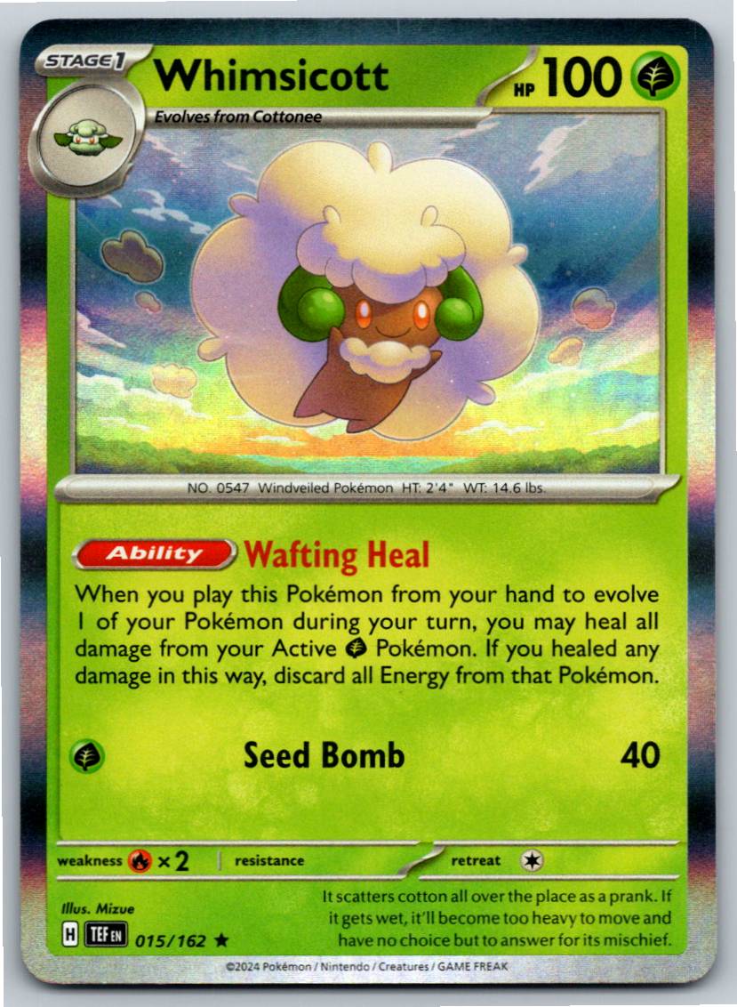 Whimsicott (Holofoil - NM)
