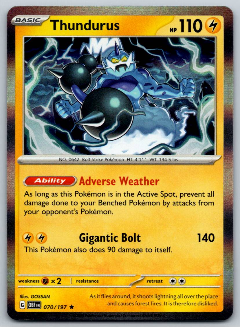 Thundurus (Holofoil - NM)