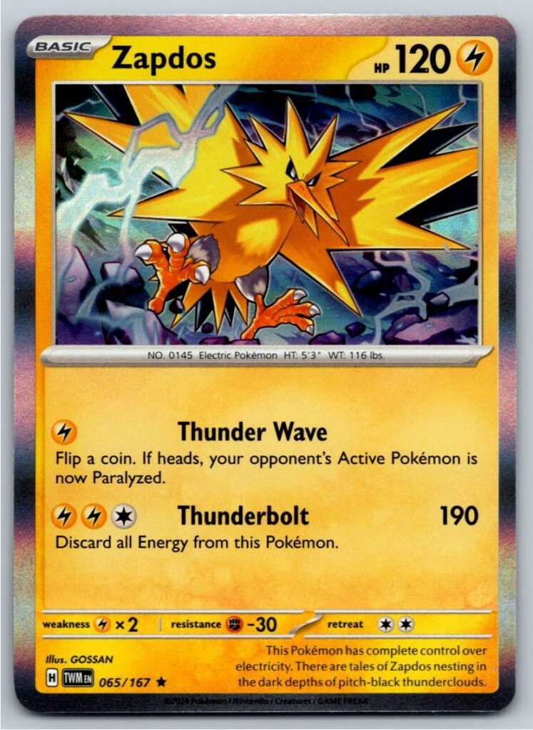 Zapdos (Holofoil - NM)