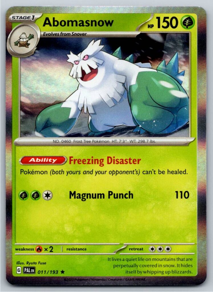 Abomasnow (Holofoil - NM)