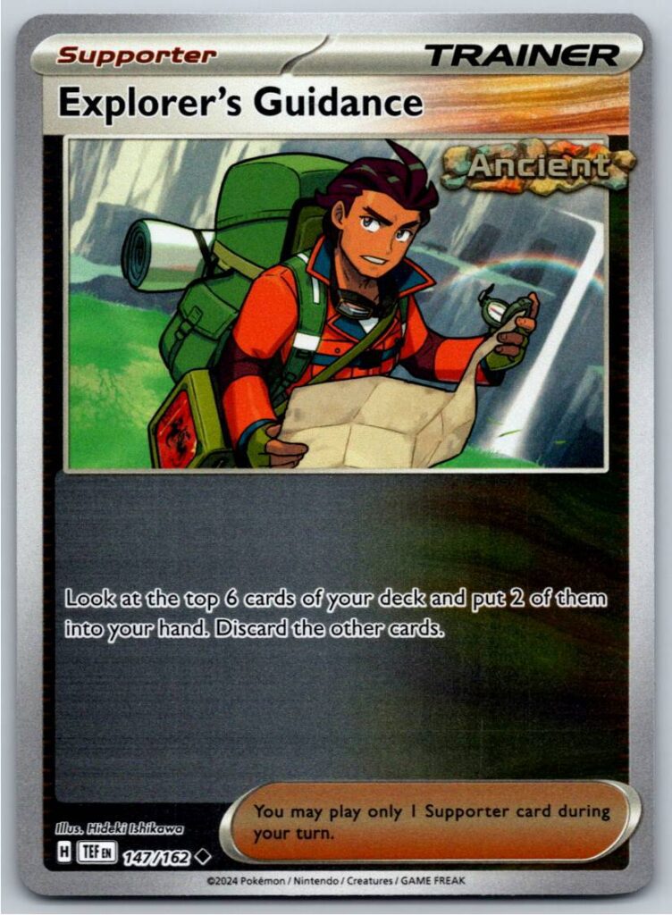 Explorer's Guidance - 147/162 (Reverse Holofoil - NM)