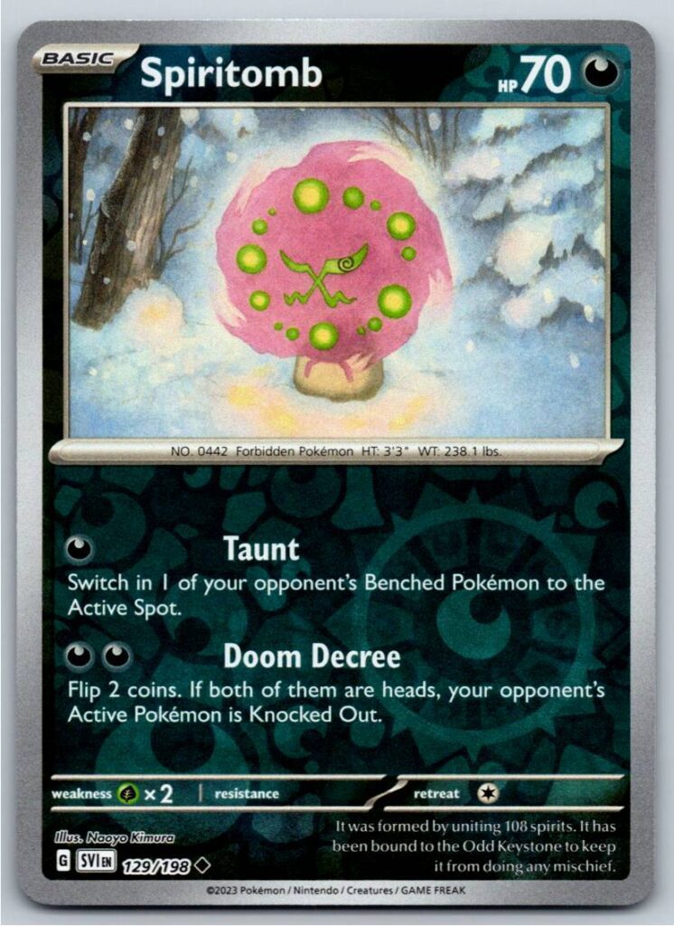Spiritomb (Reverse Holofoil - NM)