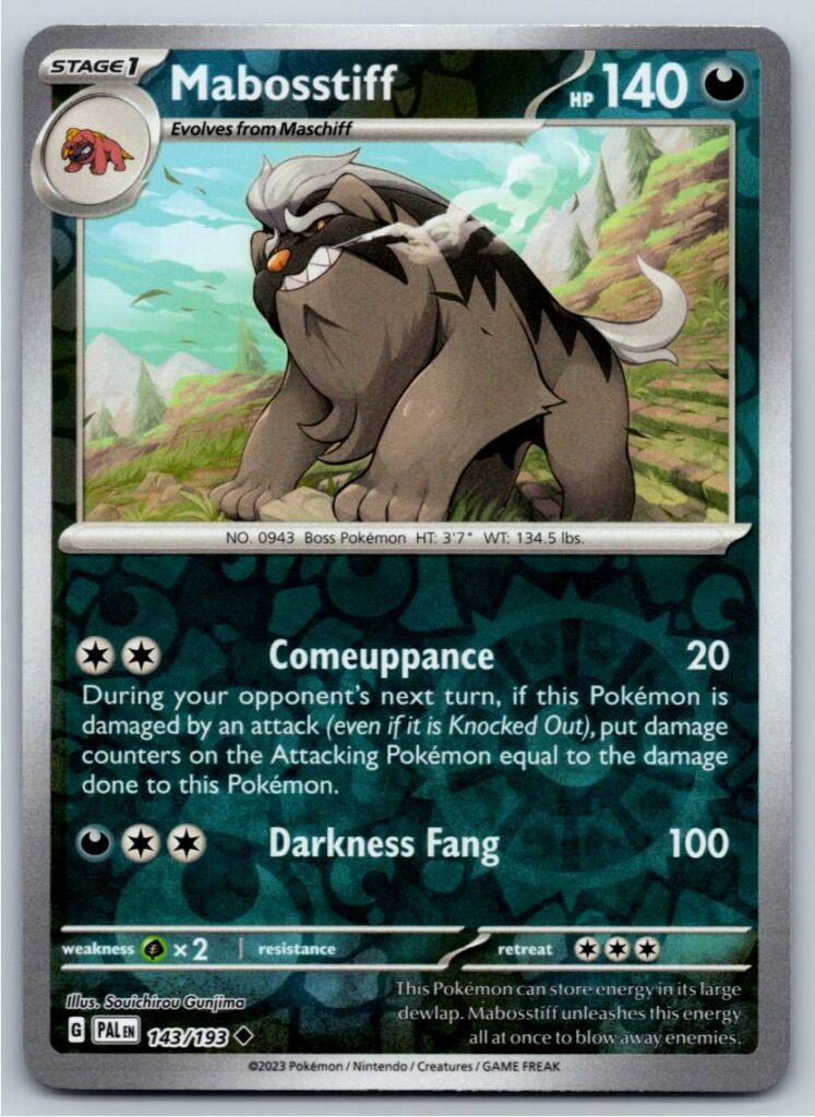 Mabosstiff (Reverse Holofoil - NM)
