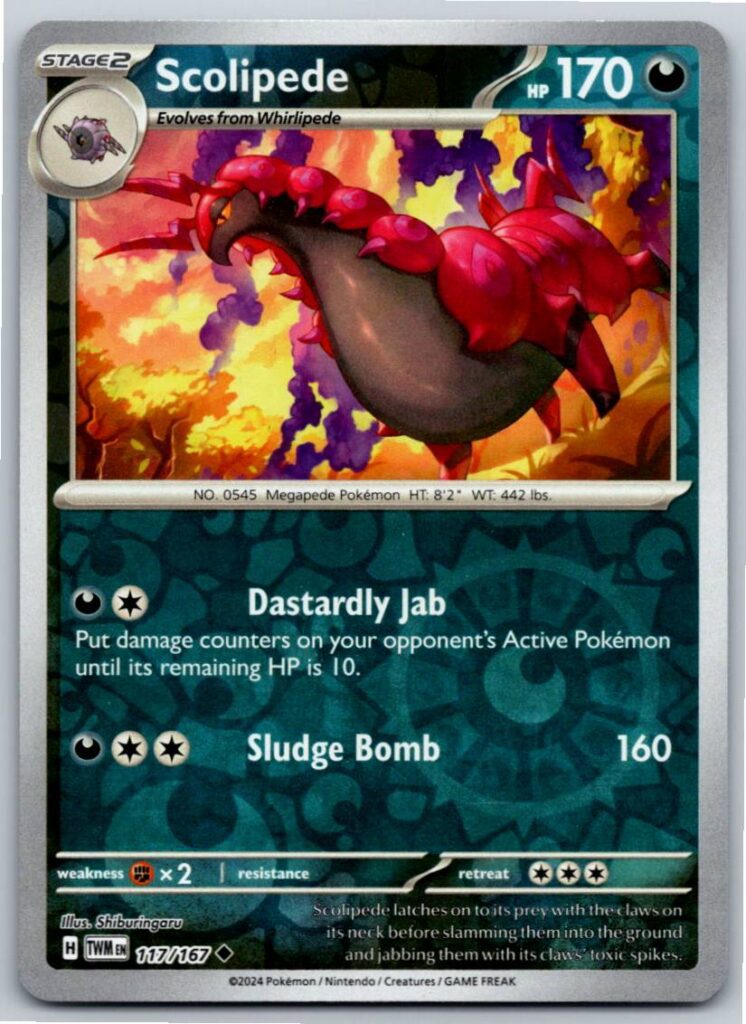 Scolipede (Reverse Holofoil - NM)
