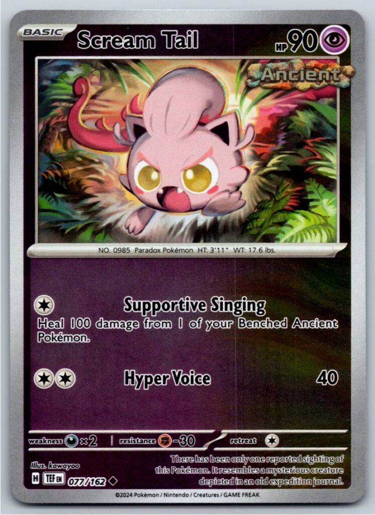 Scream Tail (Reverse Holofoil - NM)