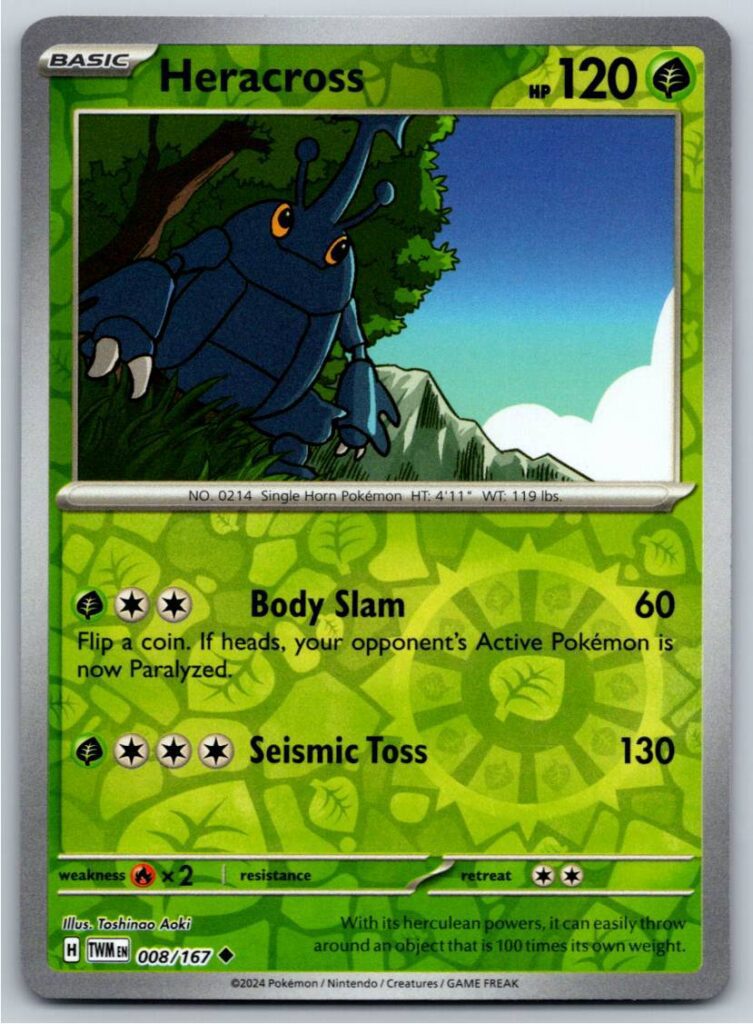 Heracross (Reverse Holofoil - NM)