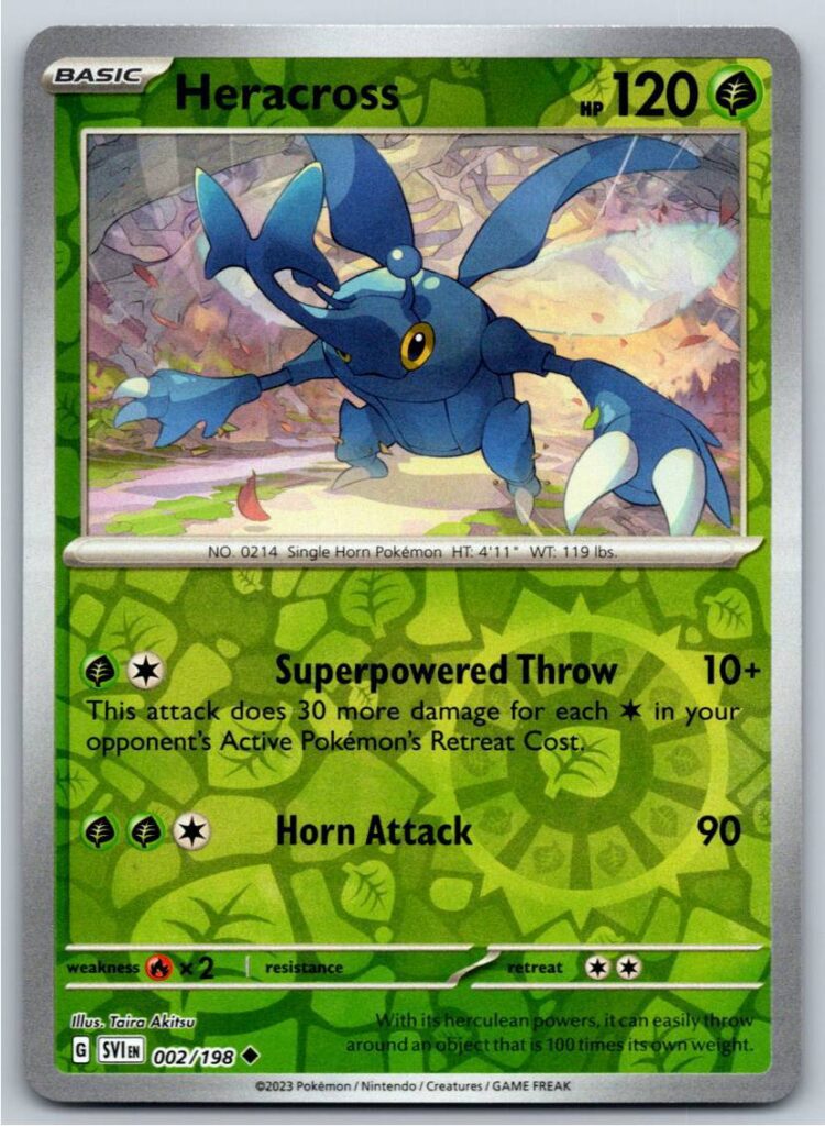Heracross (Reverse Holofoil - NM)