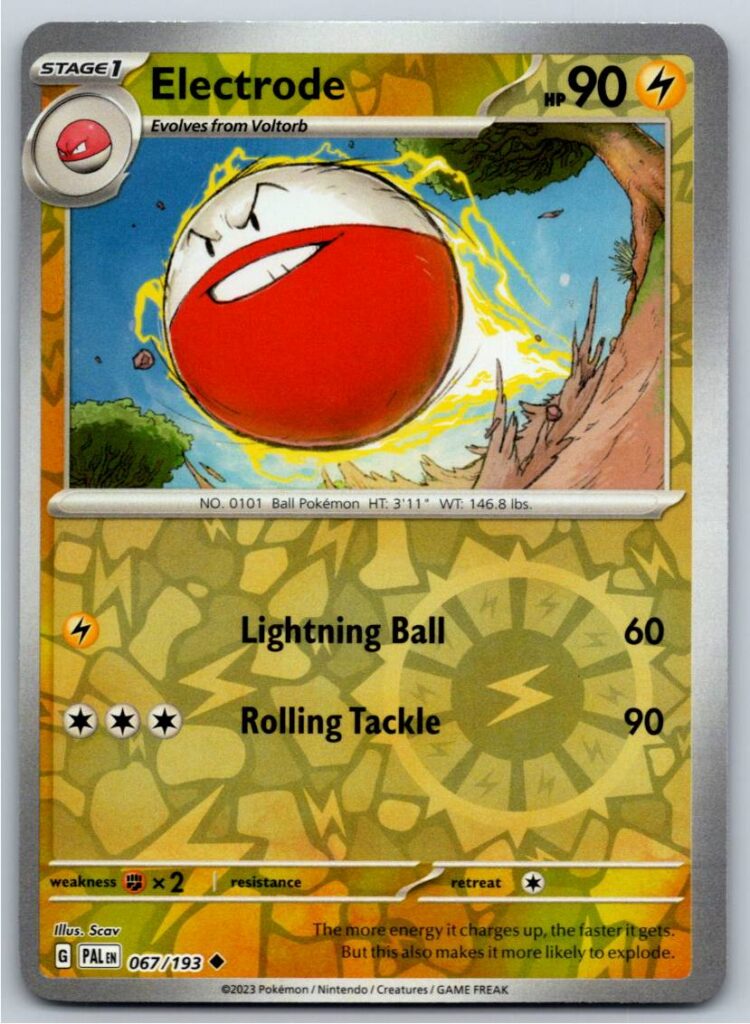 Electrode (Reverse Holofoil - NM)