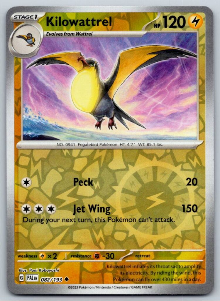 Kilowattrel (Reverse Holofoil - NM)