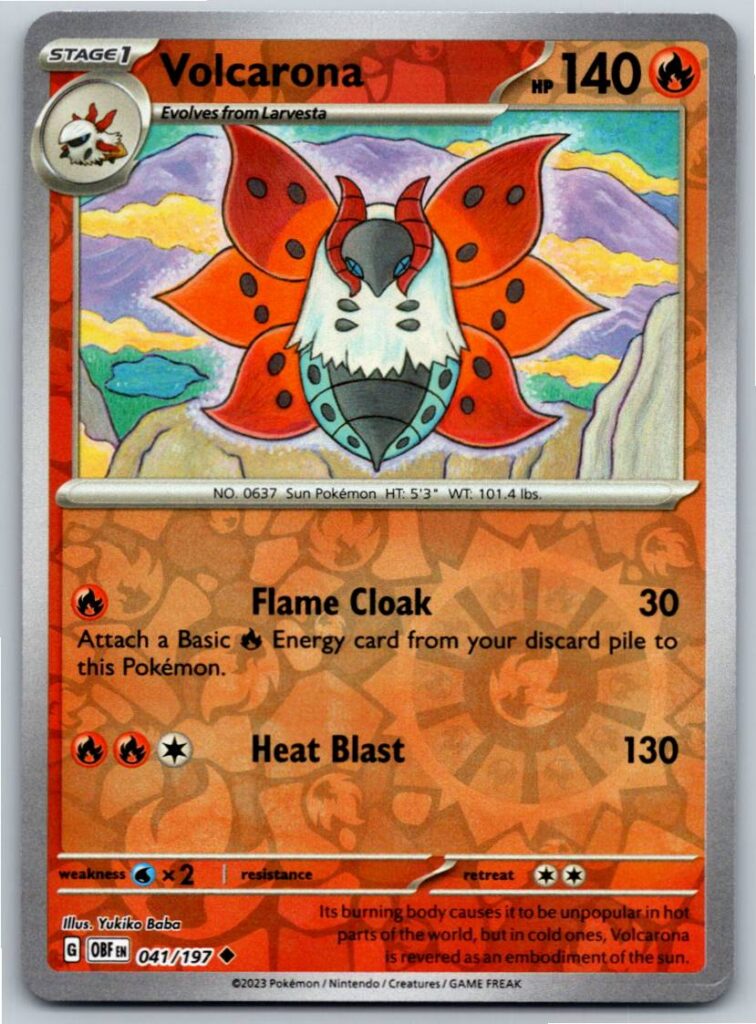 Volcarona (Reverse Holofoil - NM)