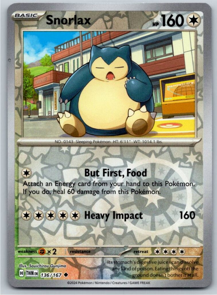 Snorlax (Reverse Holofoil - NM)
