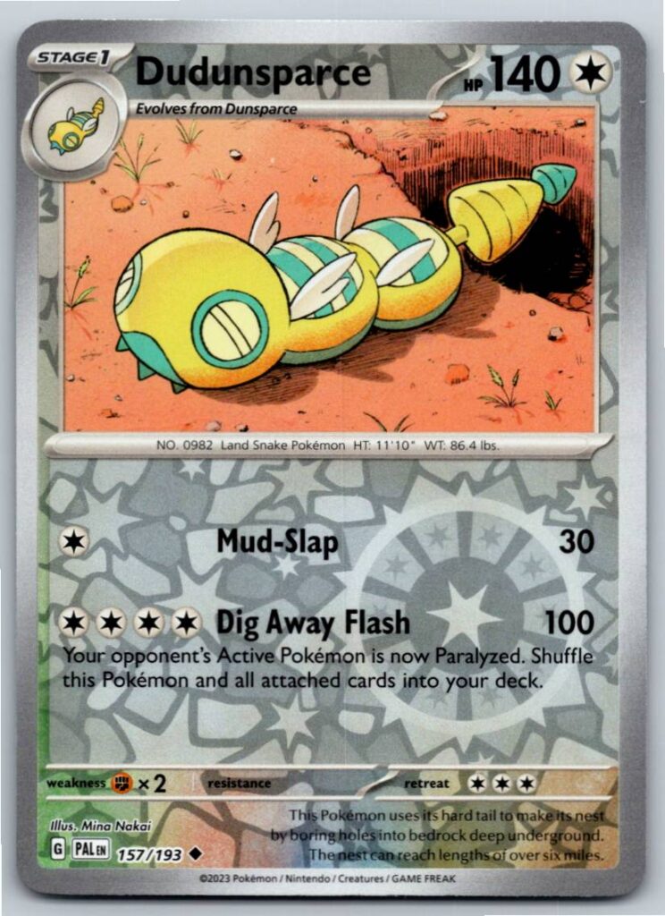 Dudunsparce (Reverse Holofoil - NM)