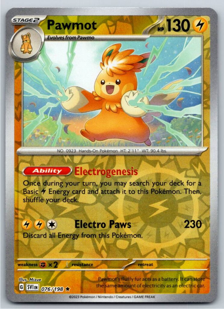 Pawmot - 076/198 (Reverse Holofoil - NM)