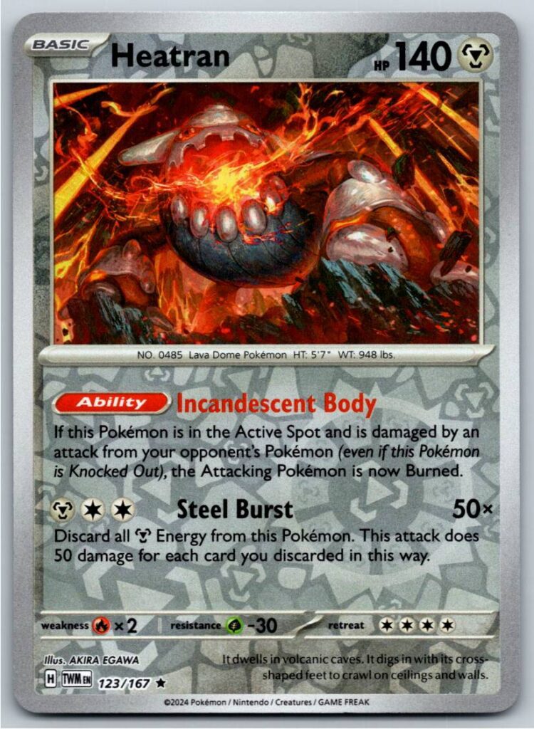Heatran (Reverse Holofoil - NM)