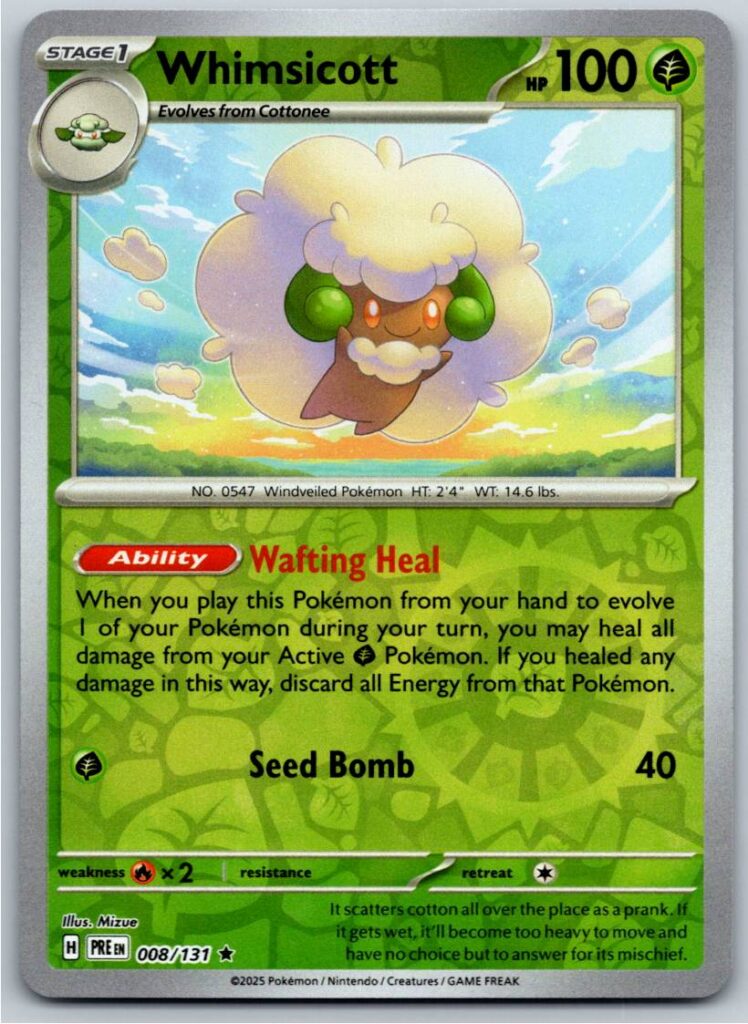 Whimsicott (Reverse Holofoil - NM)