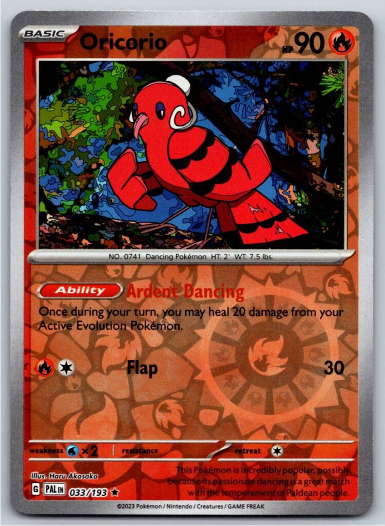 Oricorio (Reverse Holofoil - NM)