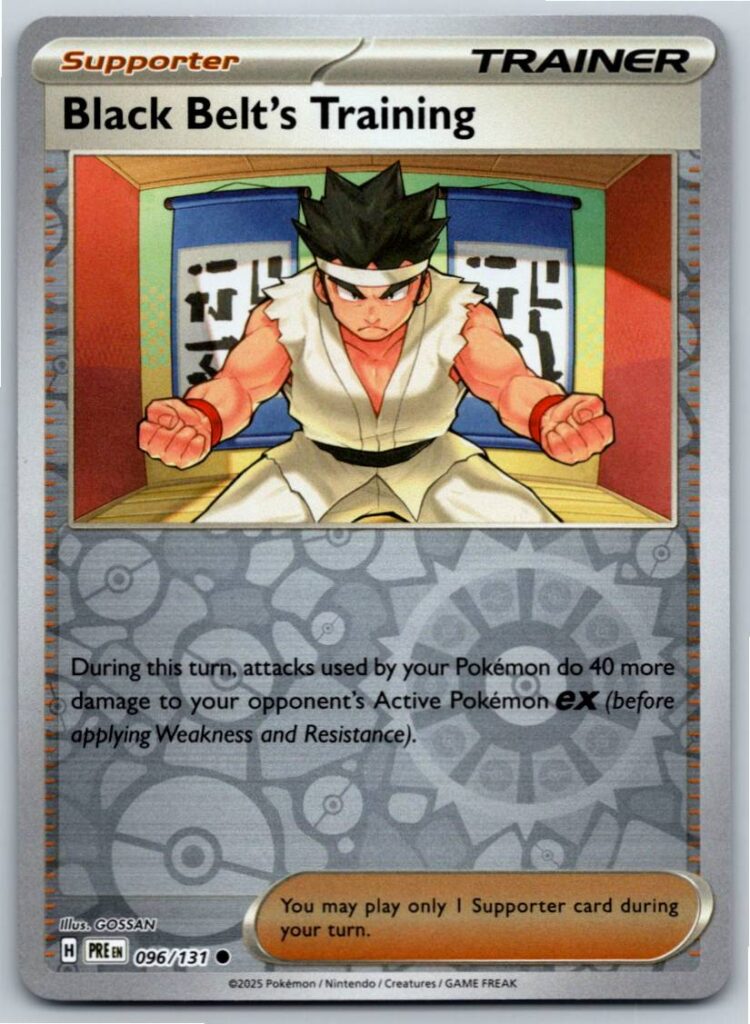 Black Belt's Training - 096/131 (Reverse Holofoil - NM)