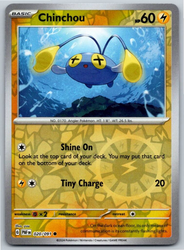 Chinchou (Reverse Holofoil - NM)