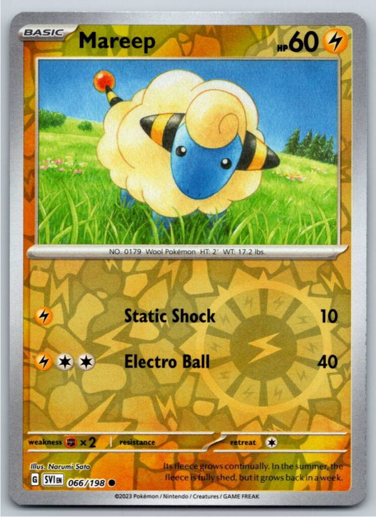 Mareep (Reverse Holofoil - NM)