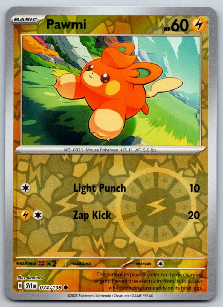 Pawmi - 074/198 (Reverse Holofoil - NM)
