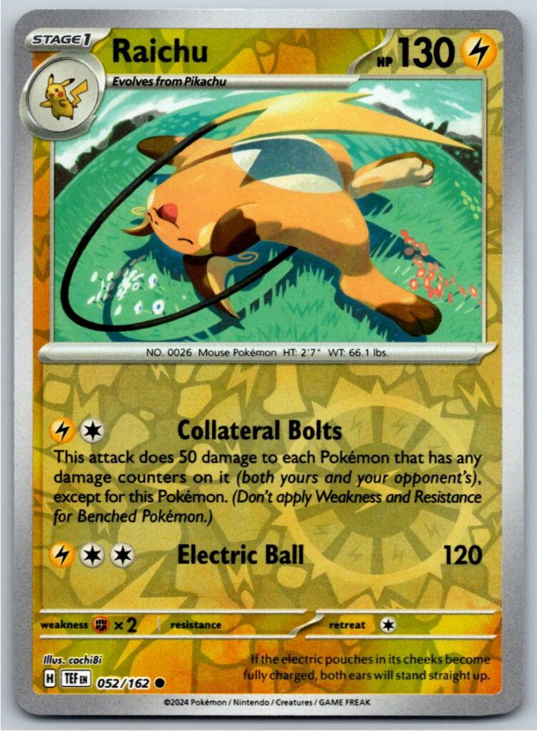Raichu (Reverse Holofoil - NM)