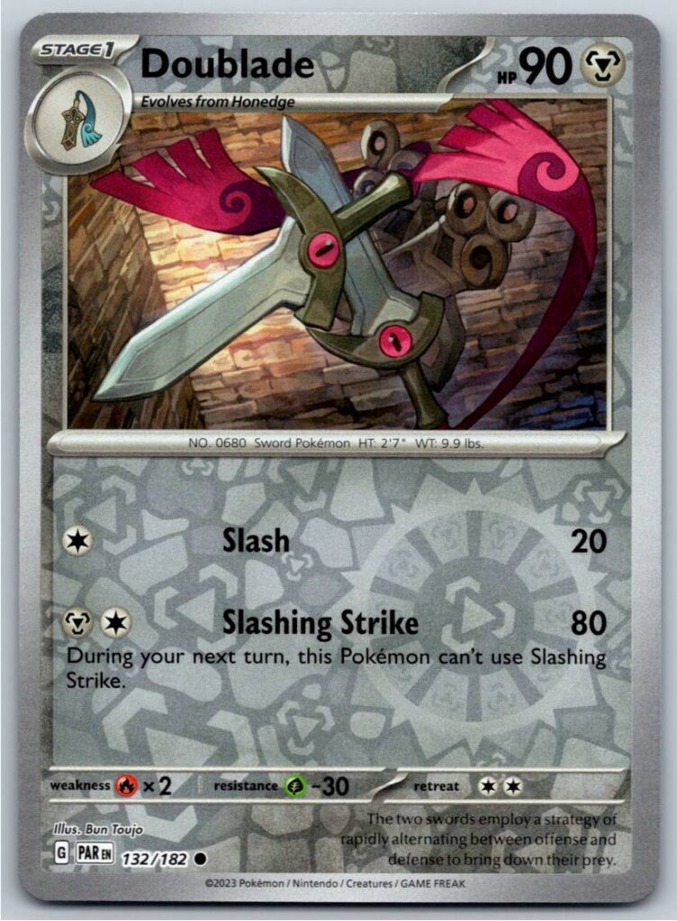 Doublade - 132/182 (Reverse Holofoil - NM)