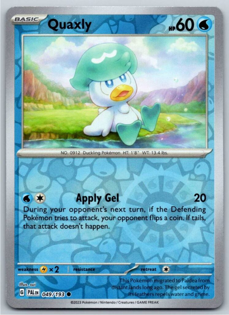 Quaxly - 049/193 (Reverse Holofoil - NM)