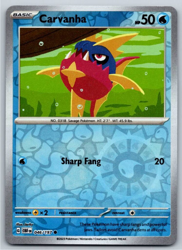 Carvanha (Reverse Holofoil - NM)