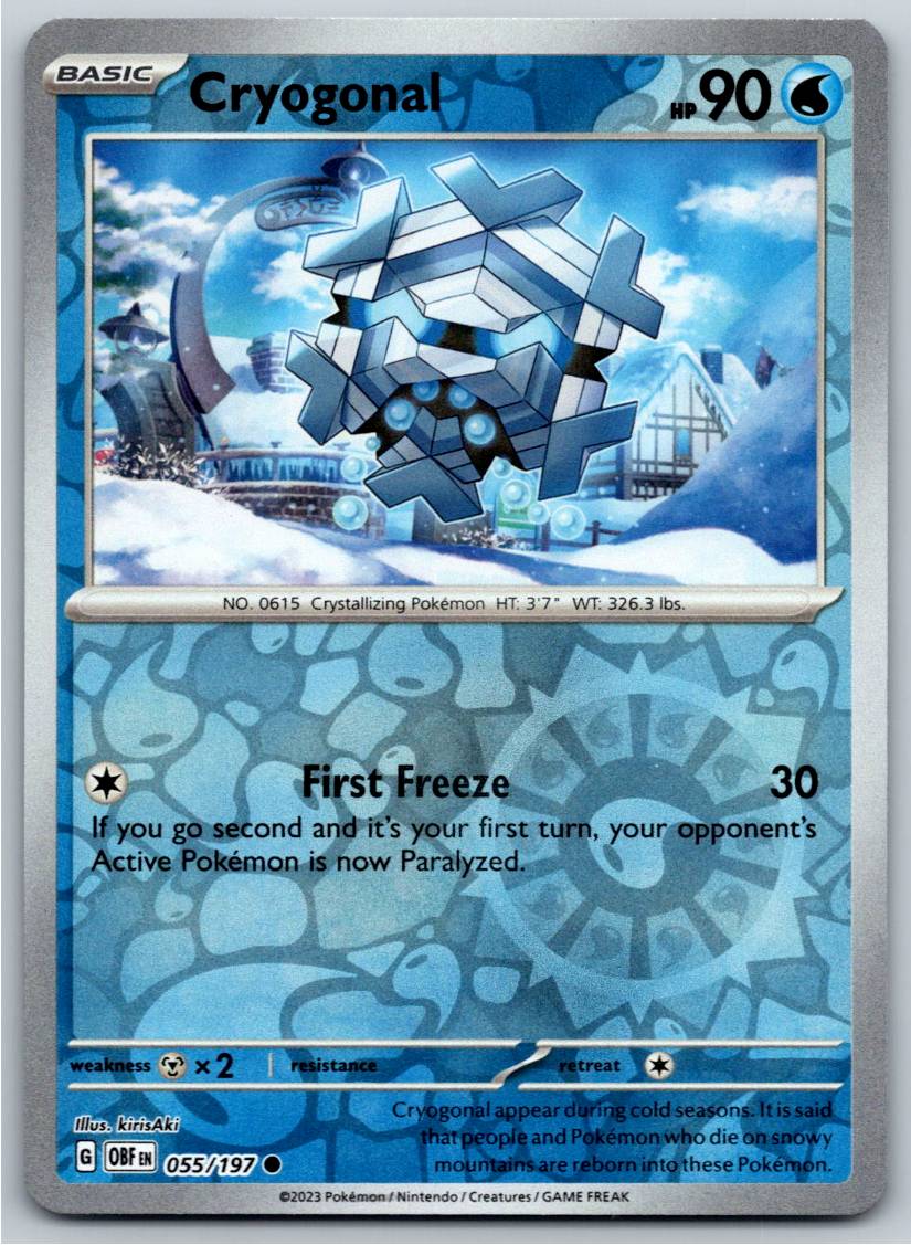 Cryogonal (Reverse Holofoil - NM)