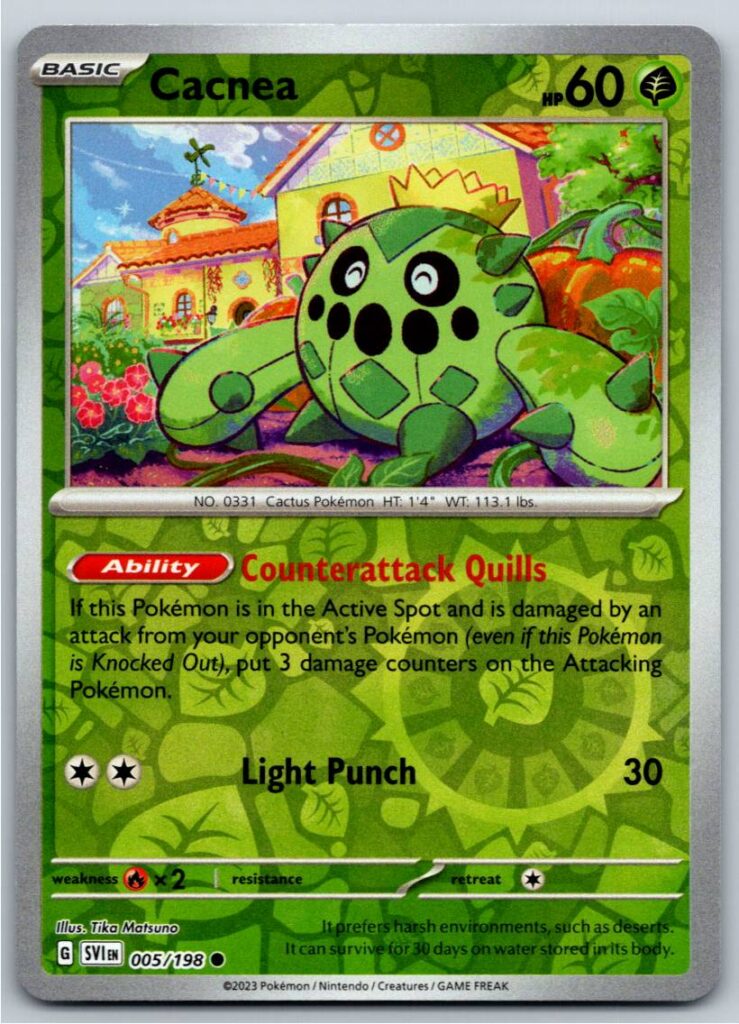 Cacnea - 005/198 (Reverse Holofoil - NM)