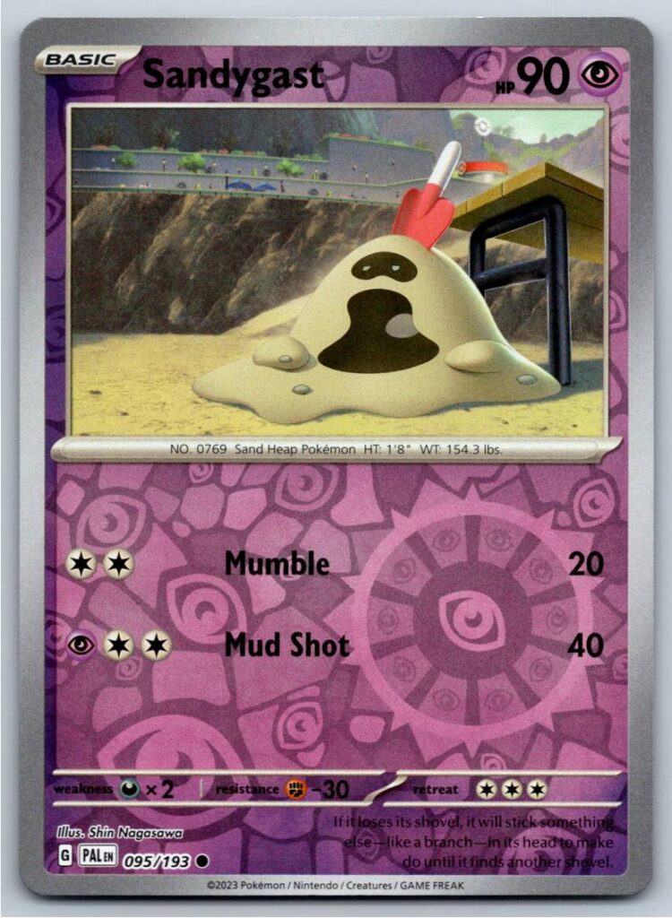 Sandygast - 095/193 (Reverse Holofoil - NM)
