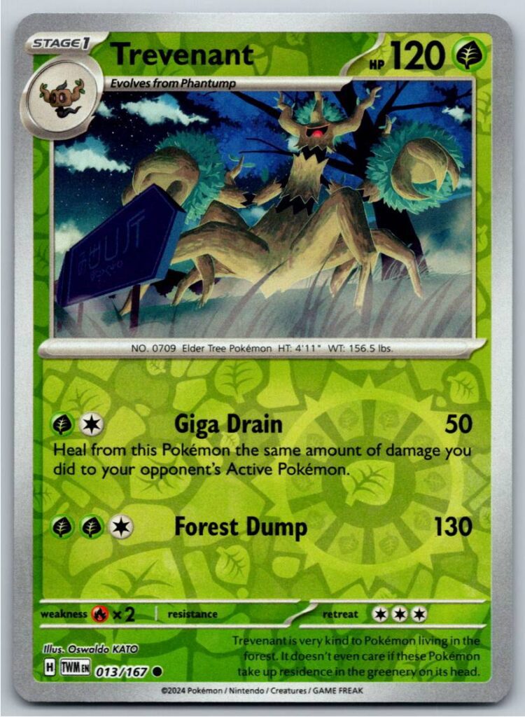 Trevenant (Reverse Holofoil - NM)