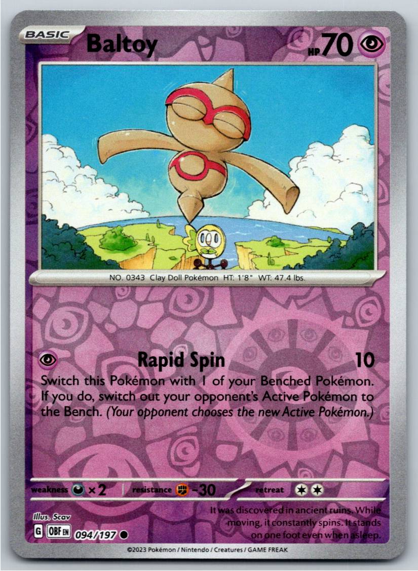 Baltoy (Reverse Holofoil - NM)