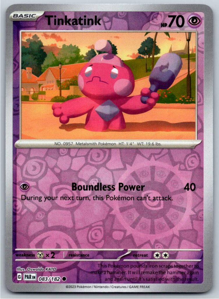 Tinkatink - 083/182 (Reverse Holofoil - NM)