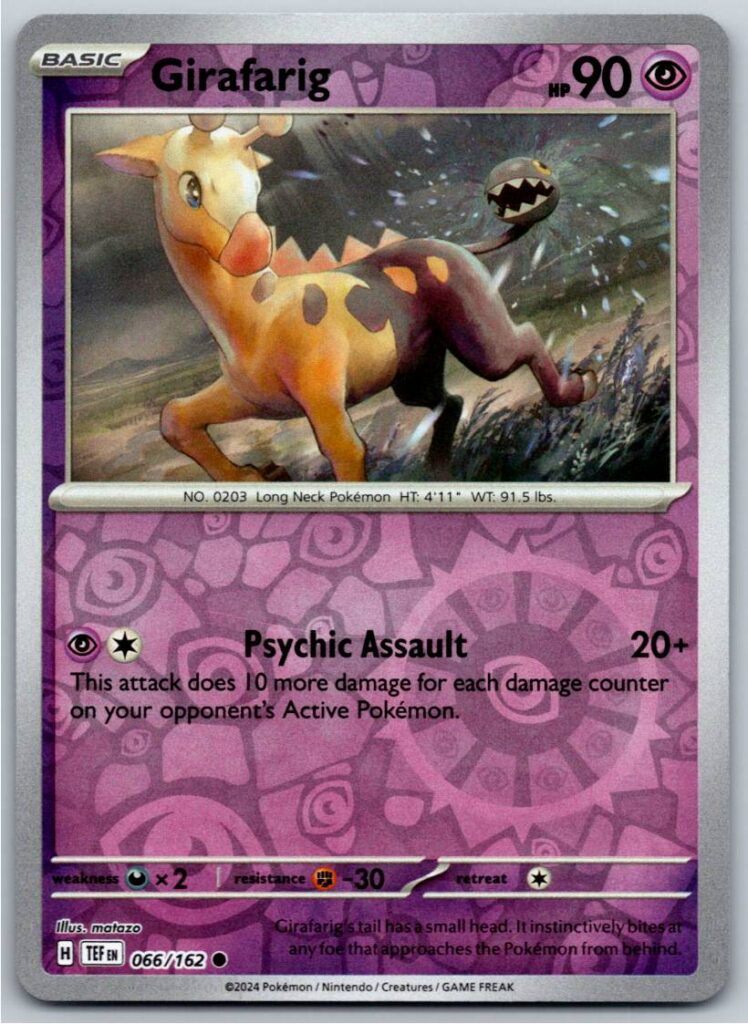 Girafarig (Reverse Holofoil - NM)