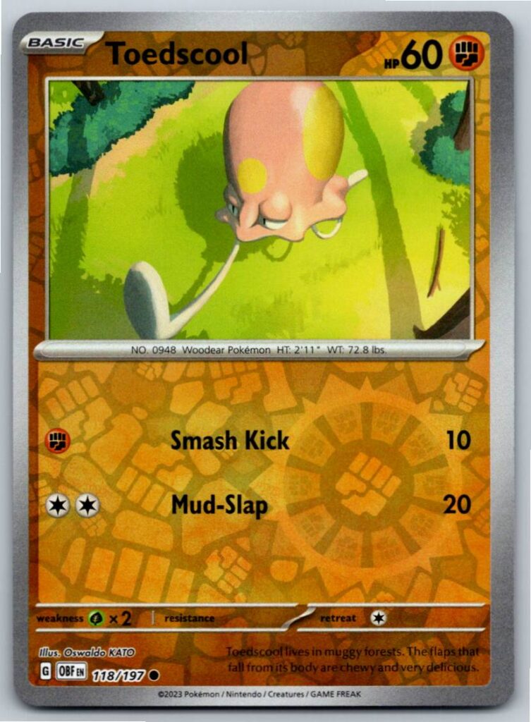 Toedscool (Reverse Holofoil - NM)