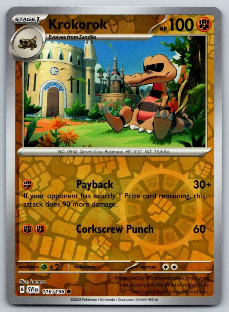 Krokorok (Reverse Holofoil - NM)