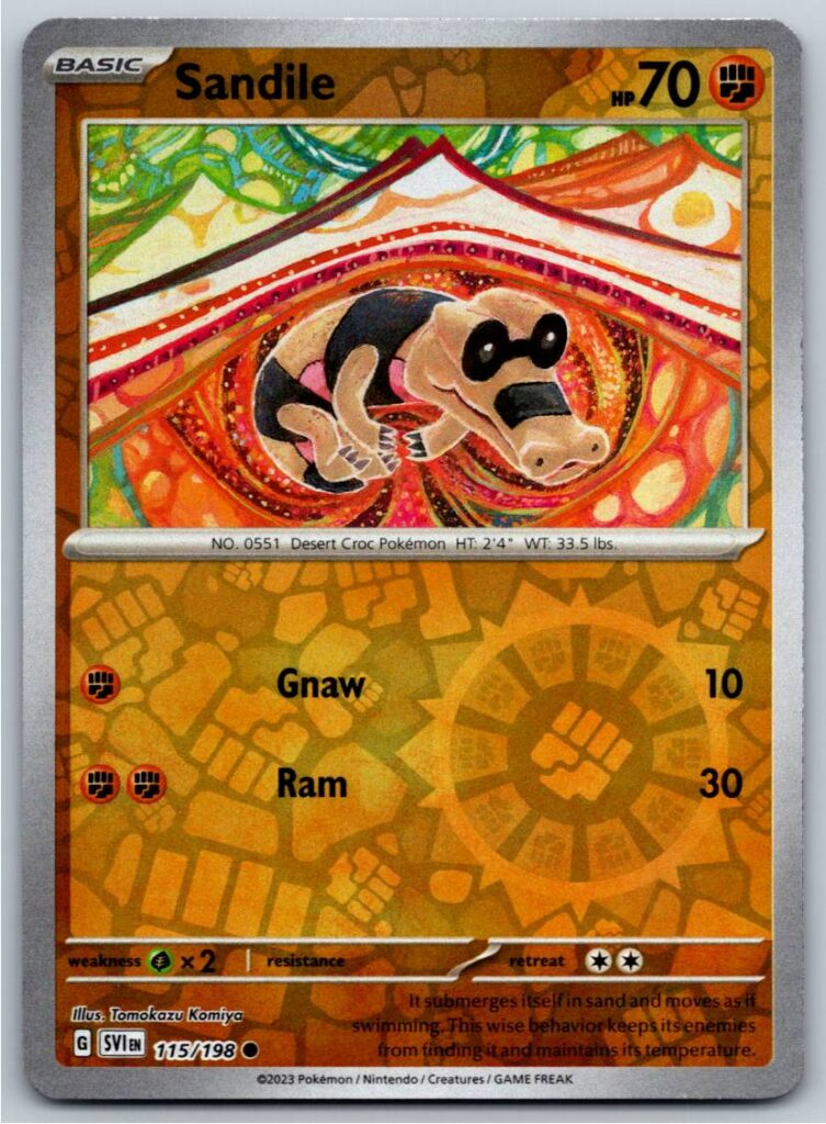 Sandile - 115/198 (Reverse Holofoil - NM)