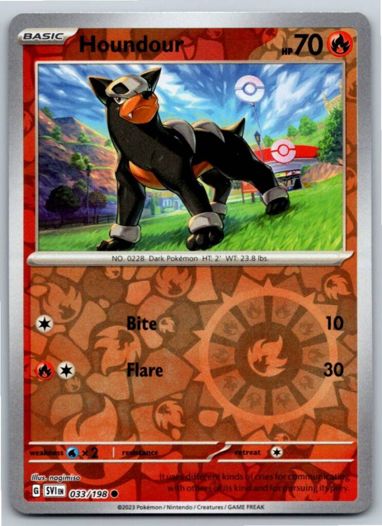 Houndour - 033/198 (Reverse Holofoil - NM)