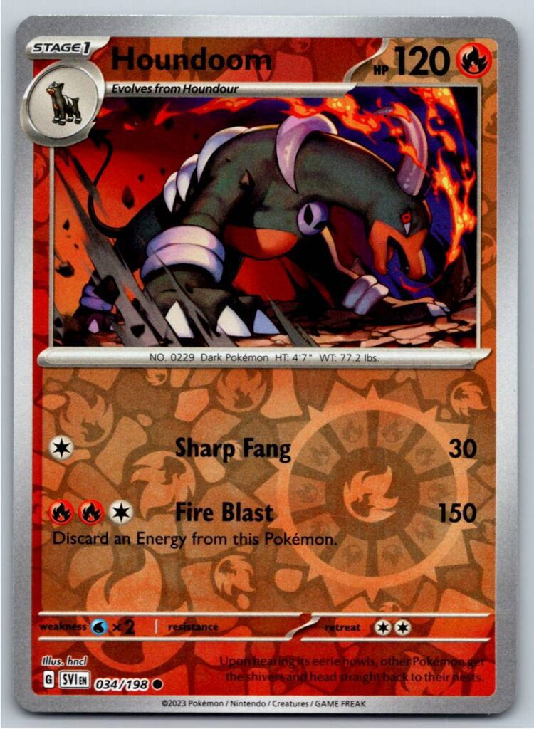 Houndoom - 034/198 (Reverse Holofoil - NM)