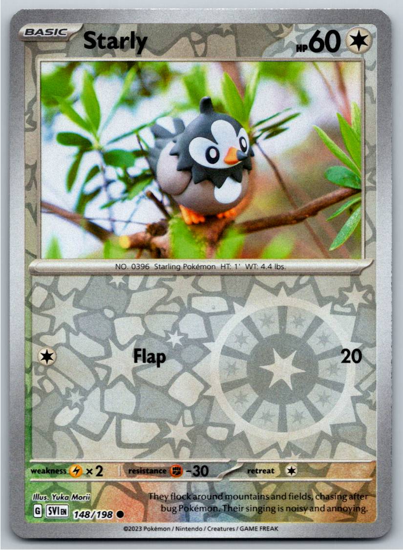 Starly - 148/198 (Reverse Holofoil - NM)