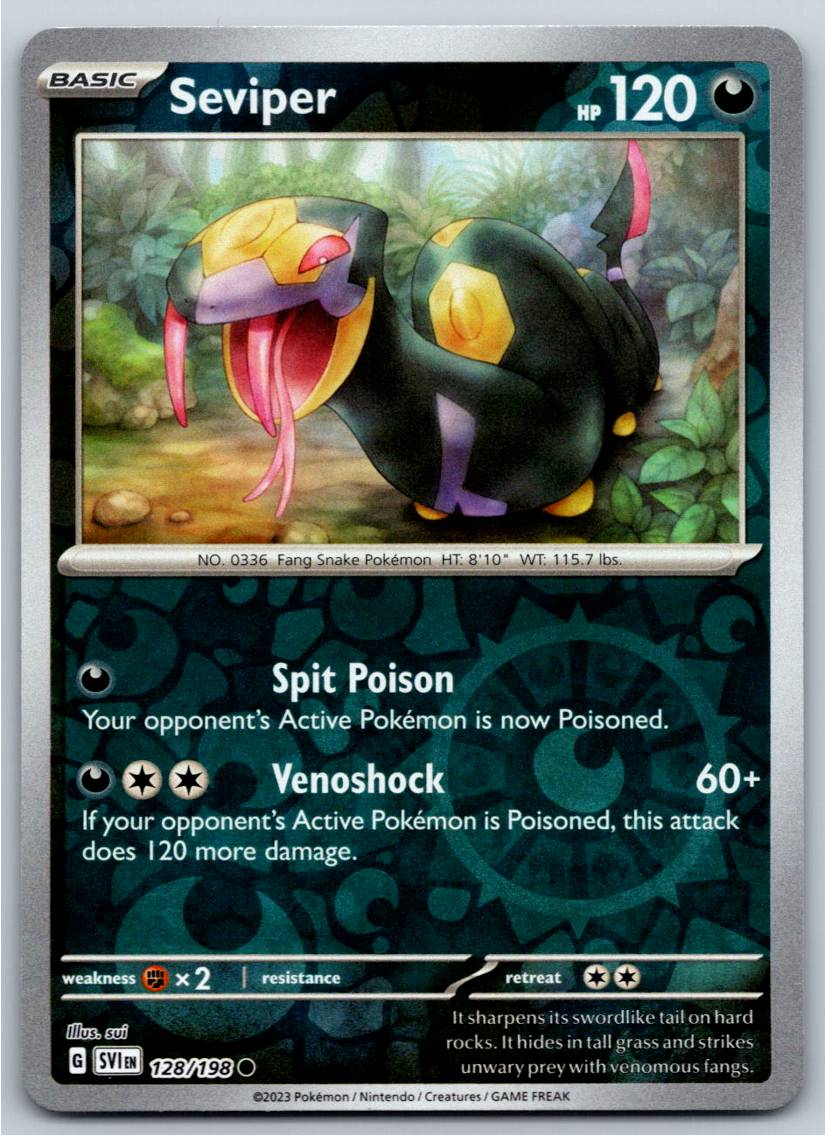 Seviper (Reverse Holofoil - NM)